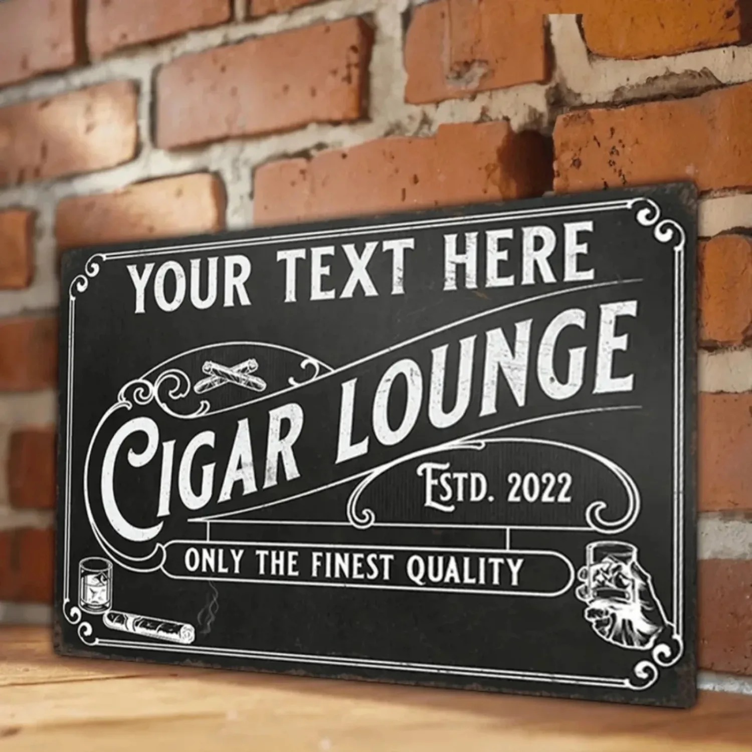 CIFbuy ป้ายอะลูมิเนียมซิการ์แบ - Home Bar Lounge บทวิจารณ์และราคา